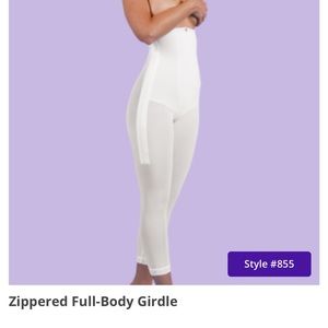 Design Veronique zippered Full body girdle. Both size M. Style #855
